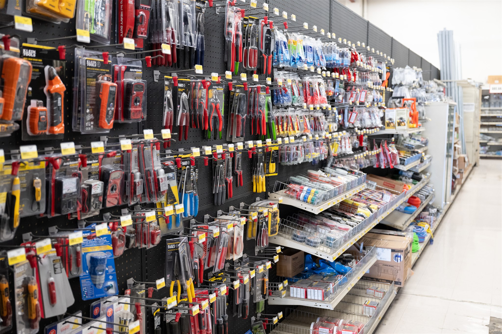rafael lumber electrical tools aisle